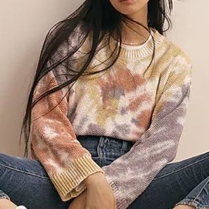 Madewell Tie Dye Westford Sweater
